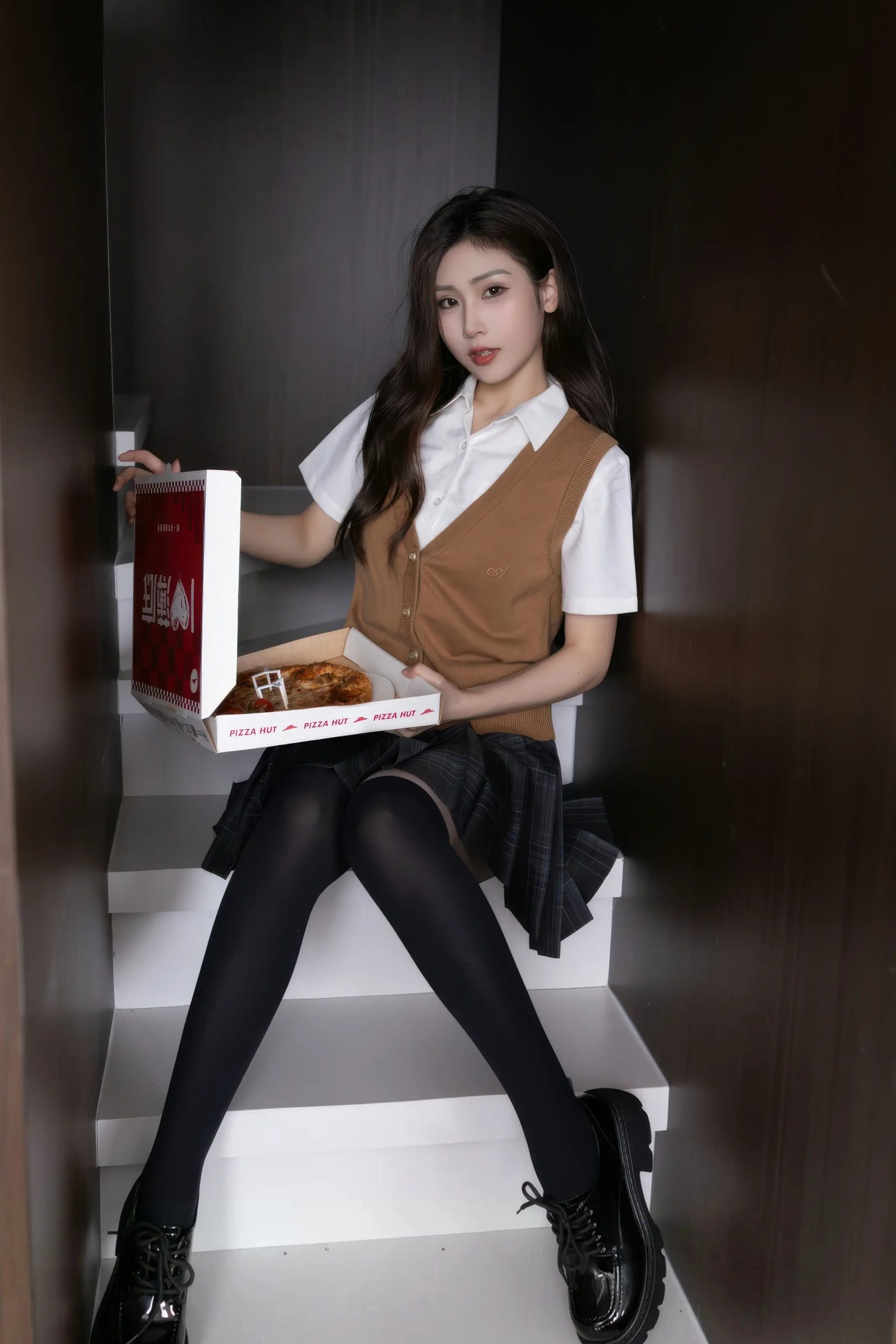 图片[2]-刘婷婷 JK制服-御萝部落