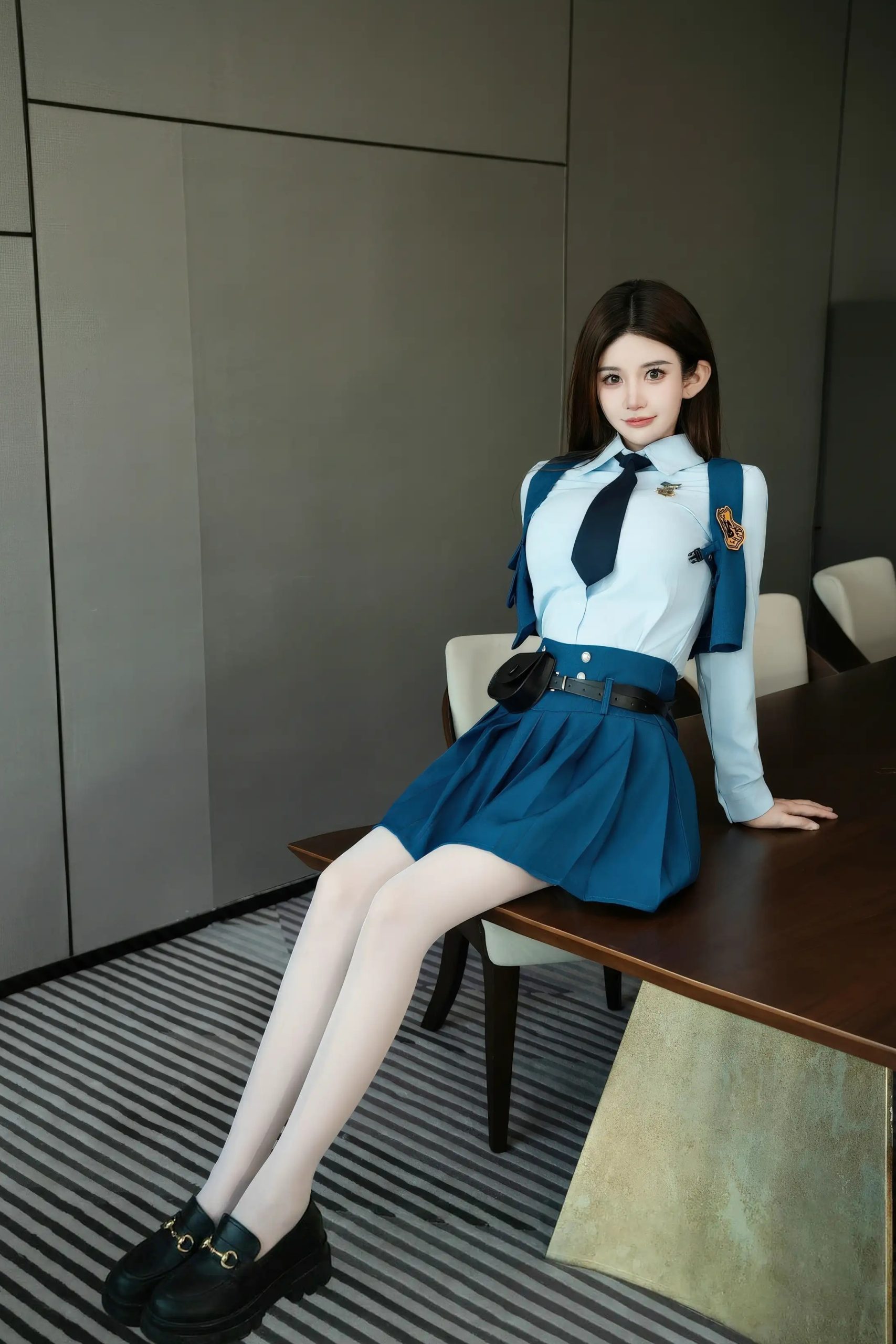 图片[2]-苏甜橙子 JK制服-御萝部落