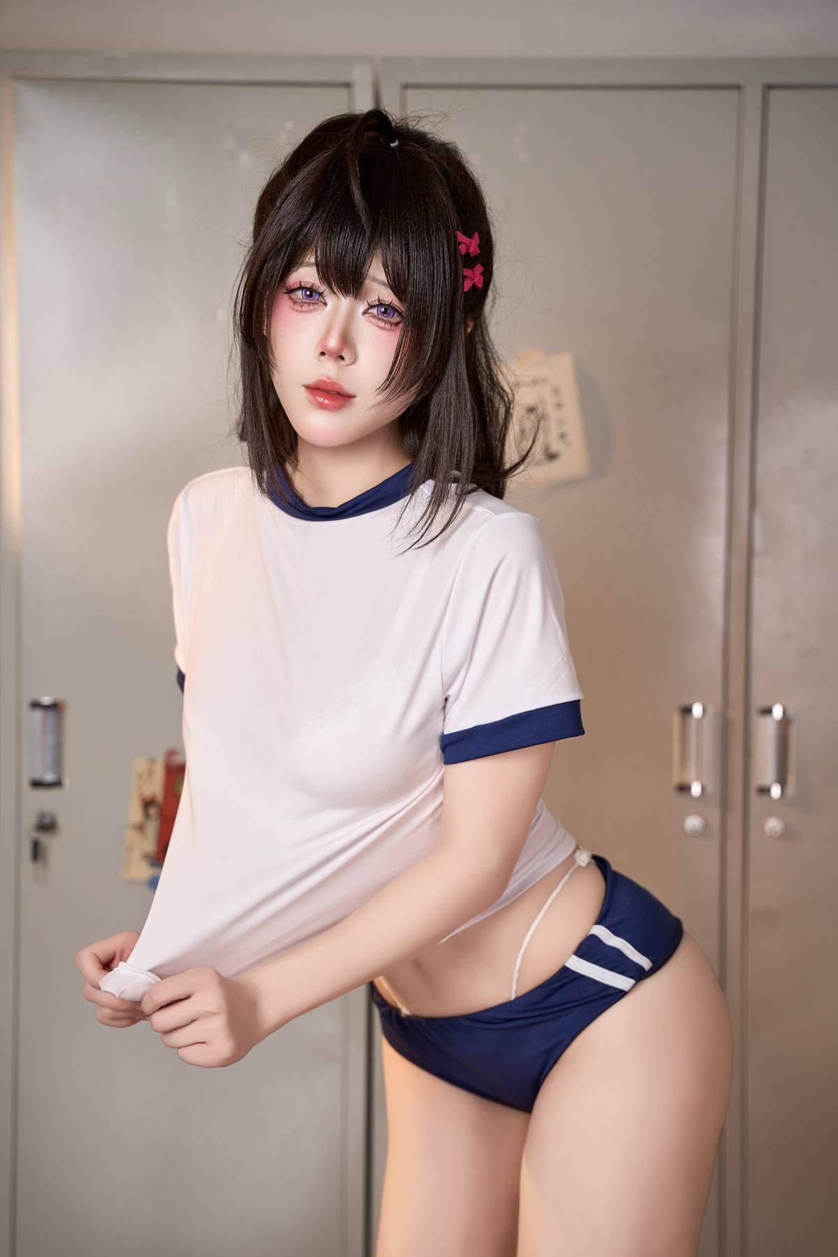 九言 - 棕色尘埃2 罗安 体操服：运动制服角色还原 75P-御萝部落