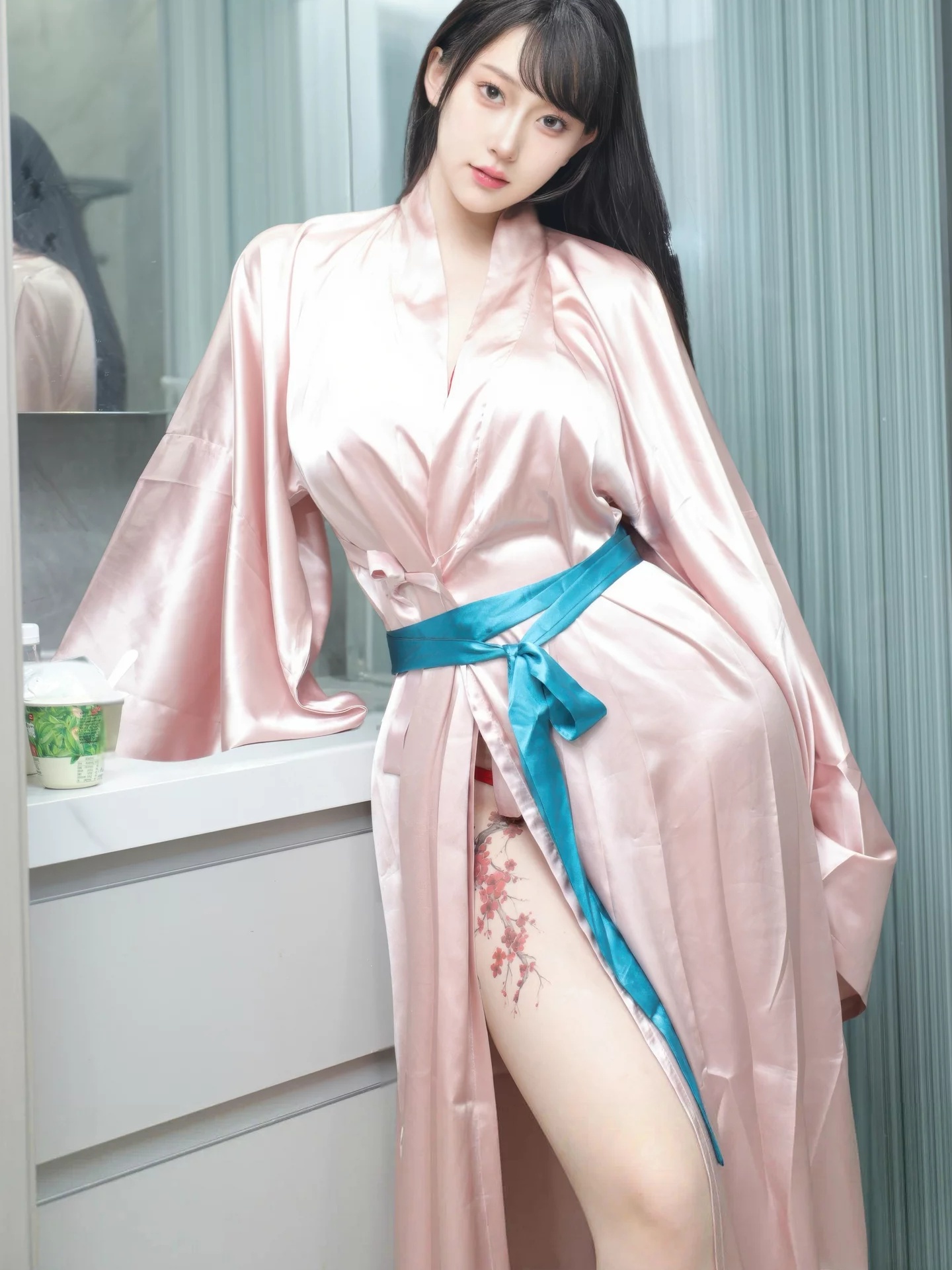 图片[3]-李沁恩lrene 红色比基尼-御萝部落