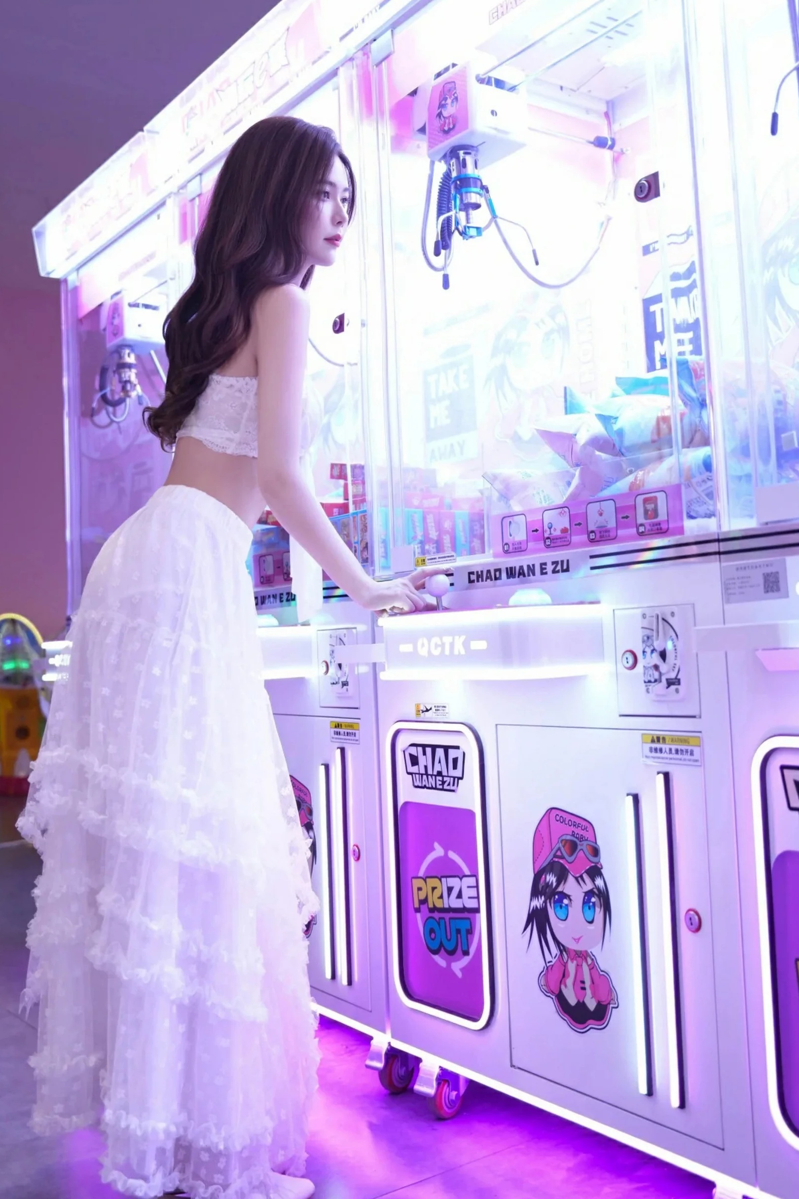 图片[4]-拍黄瓜girl 白色连衣裙-御萝部落
