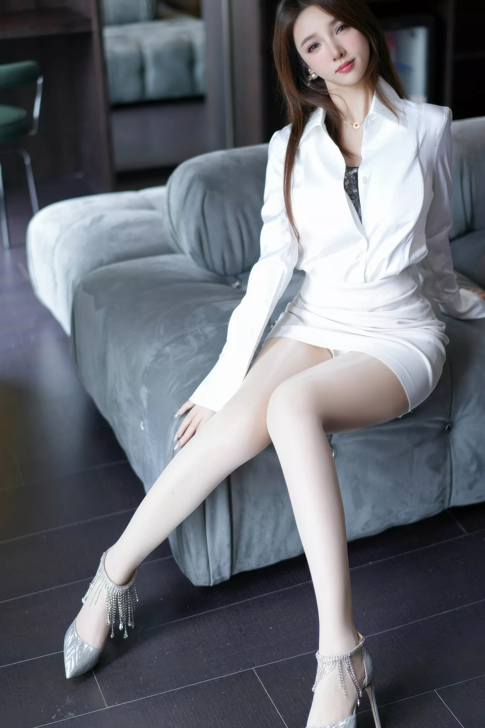图片[5]-桃桃·夭夭twins 性感肉丝-御萝部落