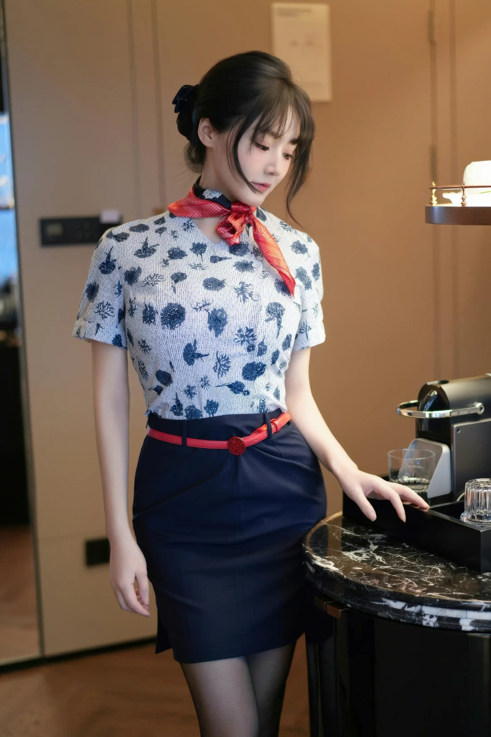 图片[6]-沈南汐RuRu 空姐制服-御萝部落