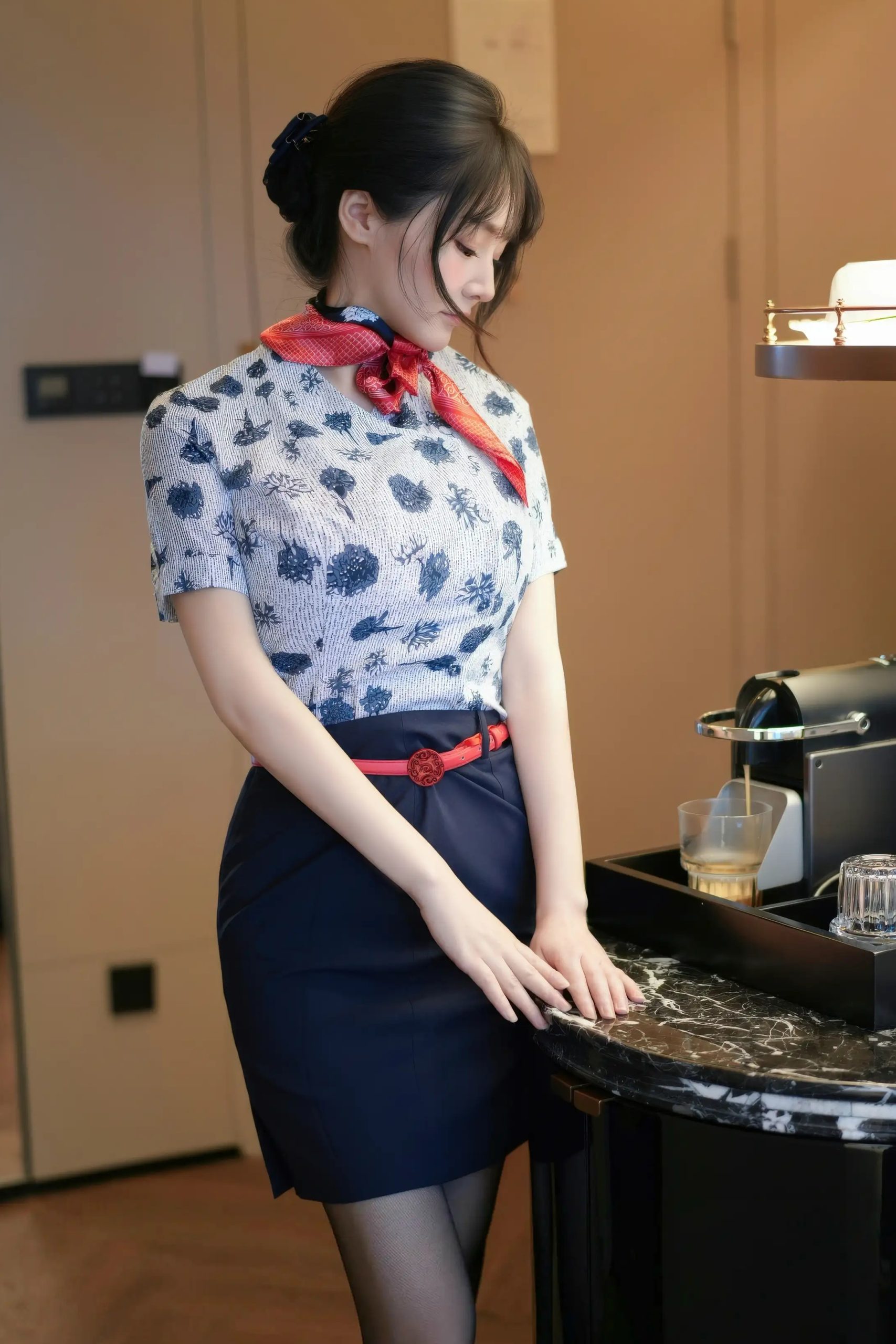 图片[7]-沈南汐RuRu 空姐制服-御萝部落