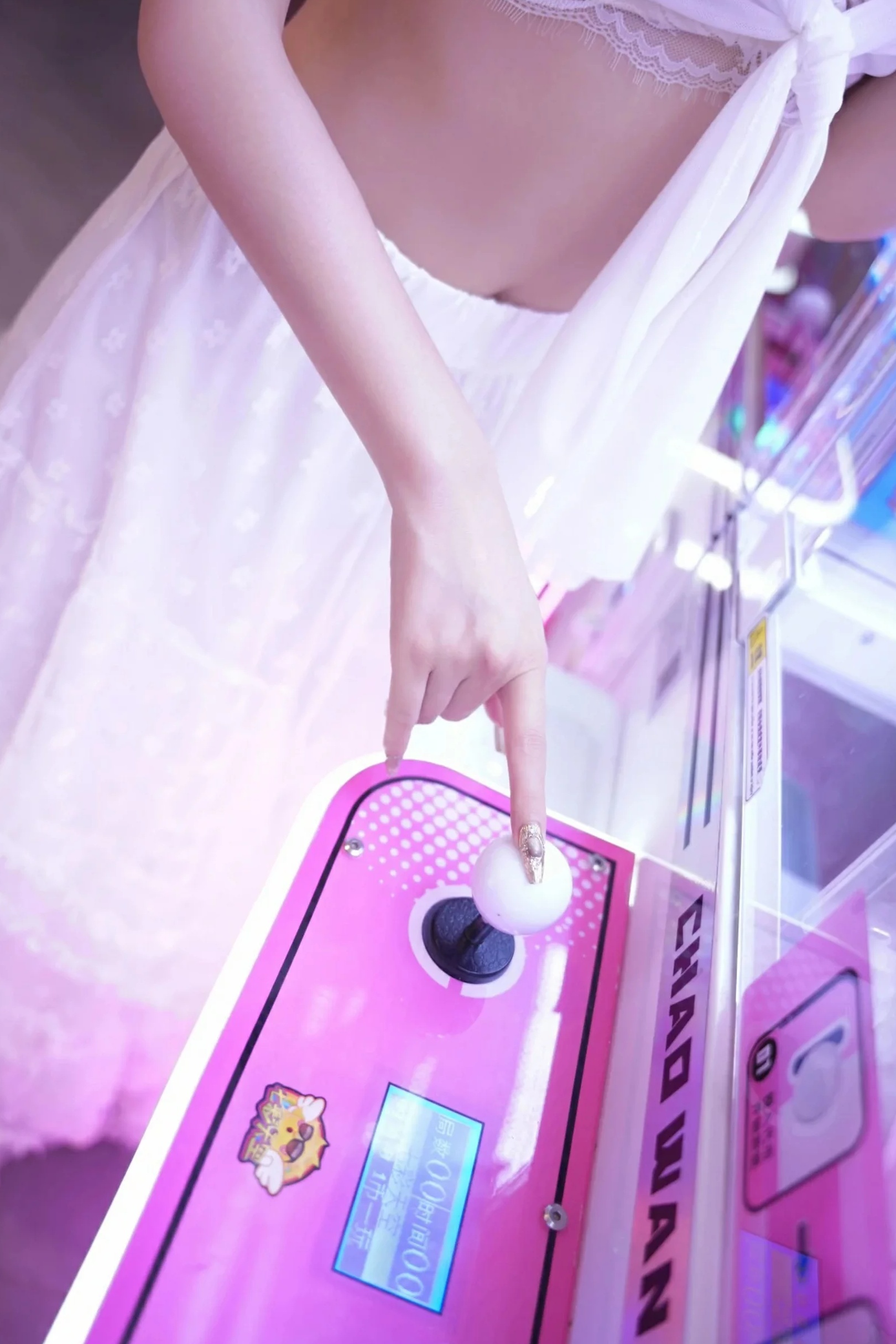 图片[8]-拍黄瓜girl 白色连衣裙-御萝部落