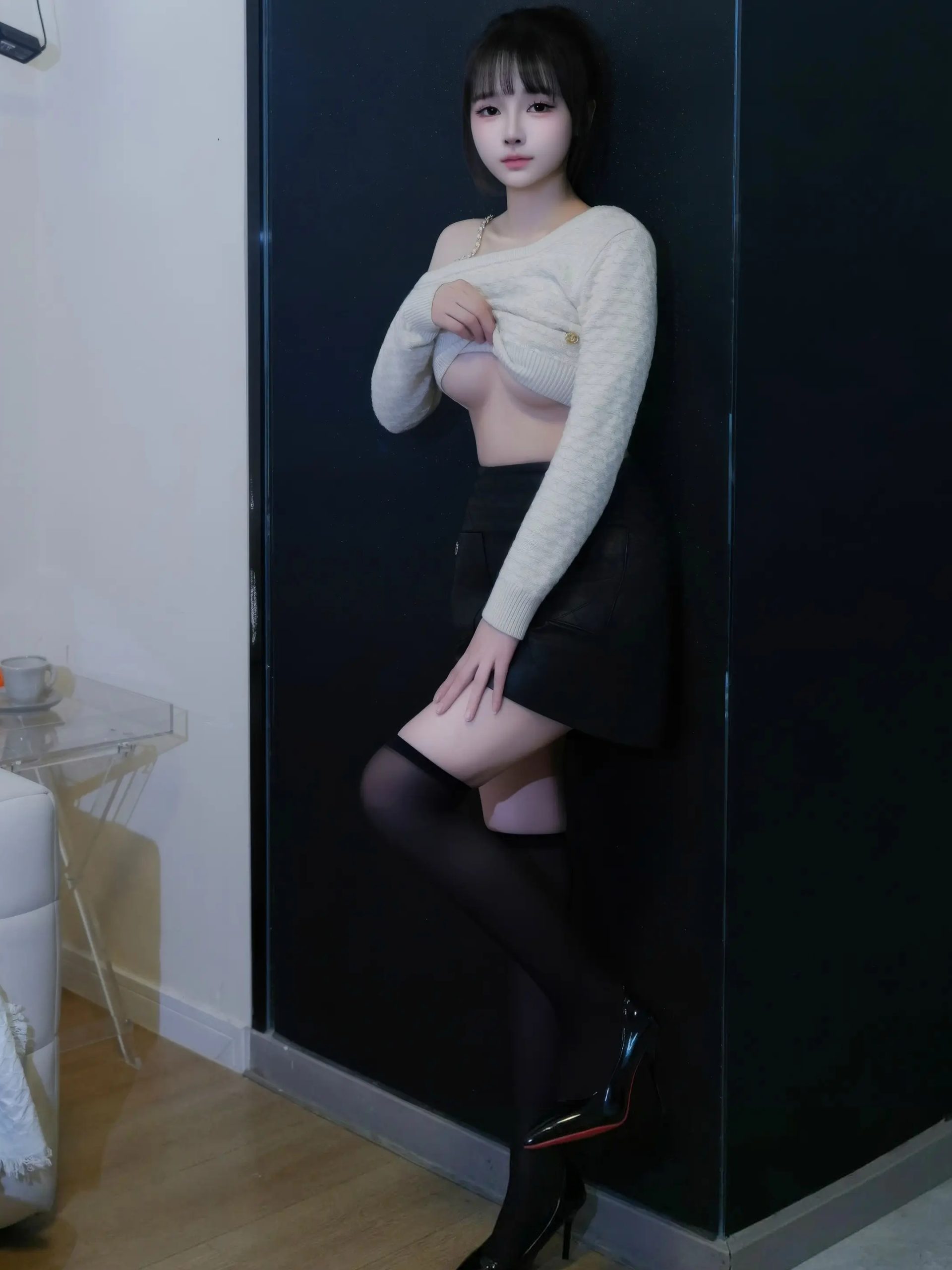图片[9]-沈蜜儿 性感白T-御萝部落
