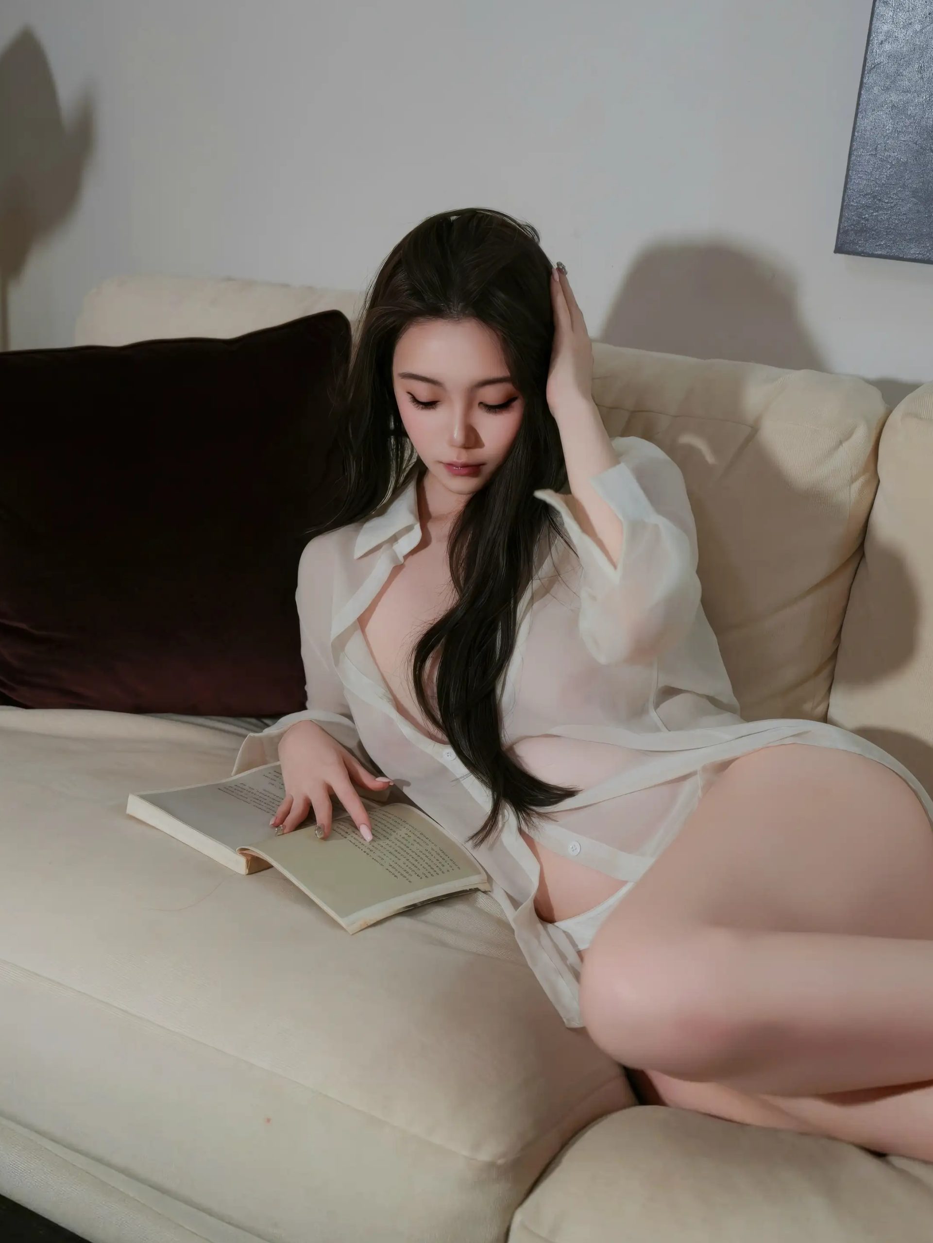 图片[9]-Laurel_Zoe 薄透衬衫-御萝部落