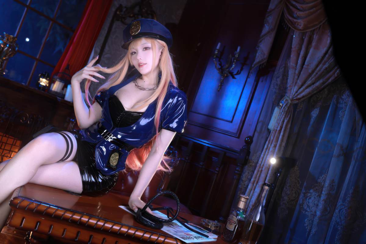 图片[1]-起司块wii – 喜多川海梦女警：警服美腿翘臀制服还原 36P-御萝部落