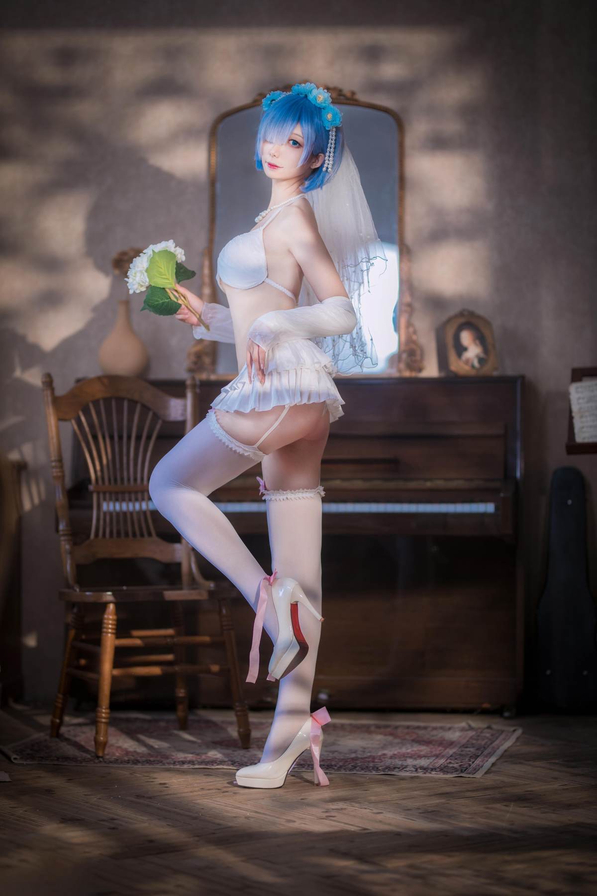 图片[3]-封疆疆v – 蕾姆花嫁 26P-御萝部落