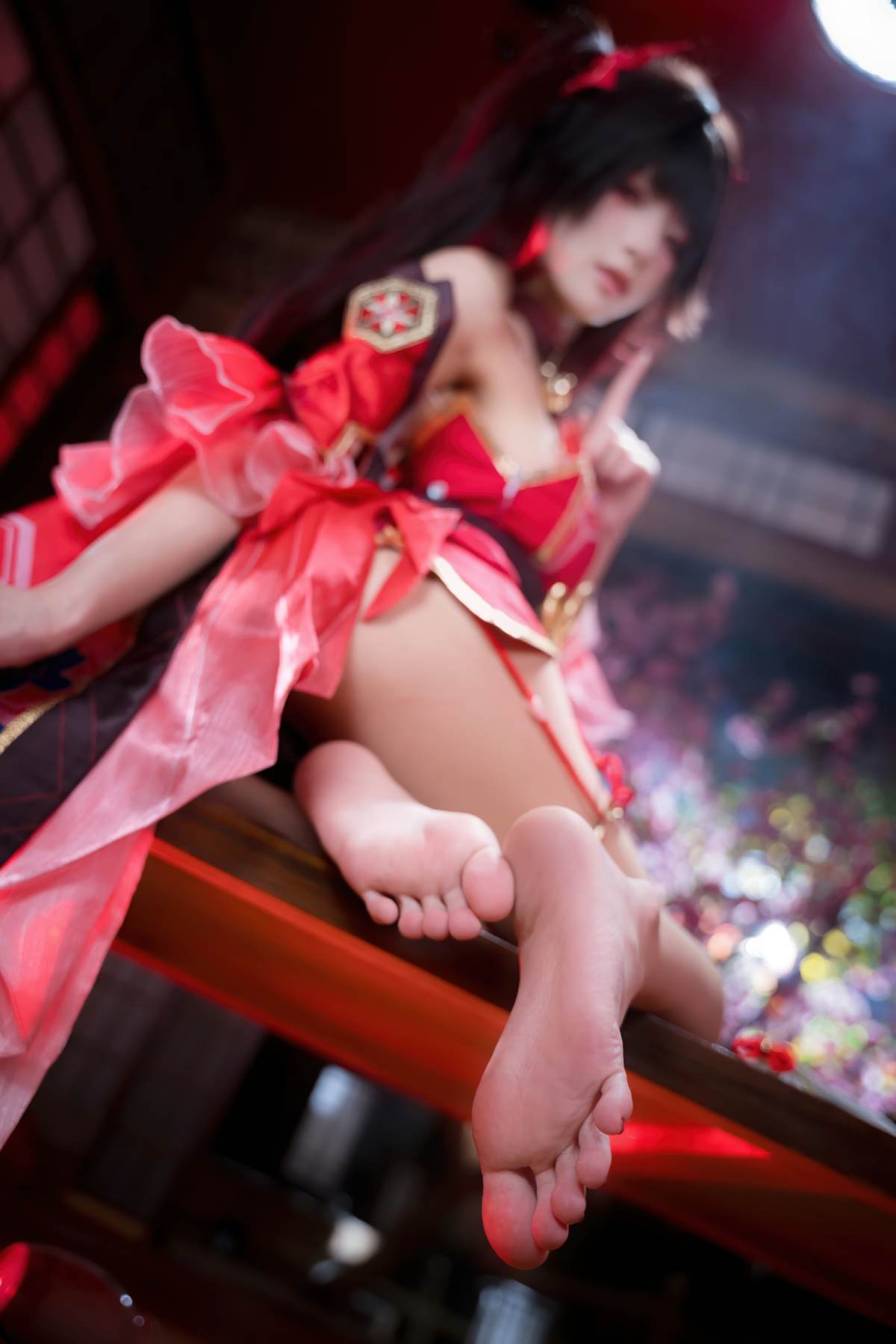图片[2]-九柒喵 – 崩坏星穹铁道 花火：红黑和风小恶魔角色还原 65P-御萝部落