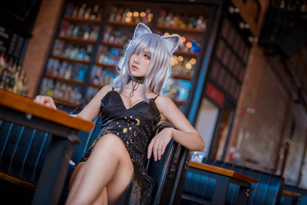 图片[3]-九曲Jean – 明日方舟 黑：周年礼服礼服黑丝美腿 9P-御萝部落