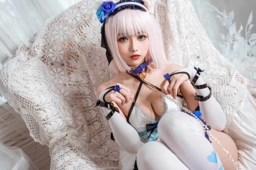 图片[6]-Momoko葵葵 – Nekopara 香子兰女仆：猫娘女仆装甜美还原 11P-御萝部落