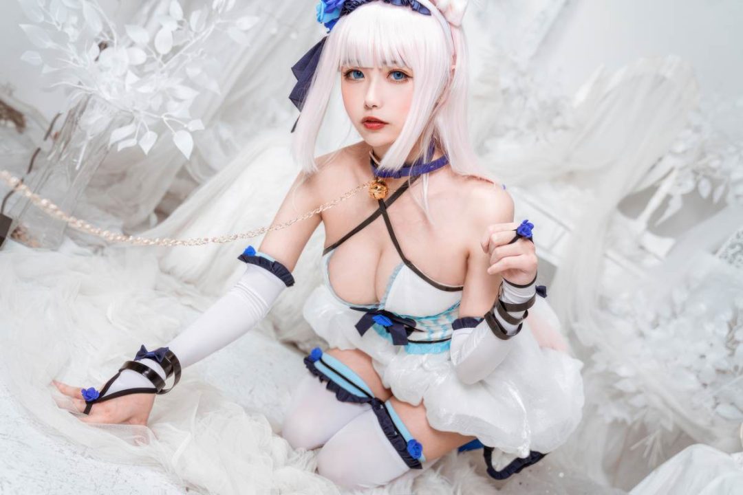 Momoko葵葵 - Nekopara 香子兰女仆：猫娘女仆装甜美还原 11P-御萝部落