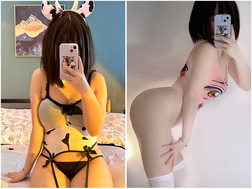 想想会魔法纯欲风吊带私拍写真