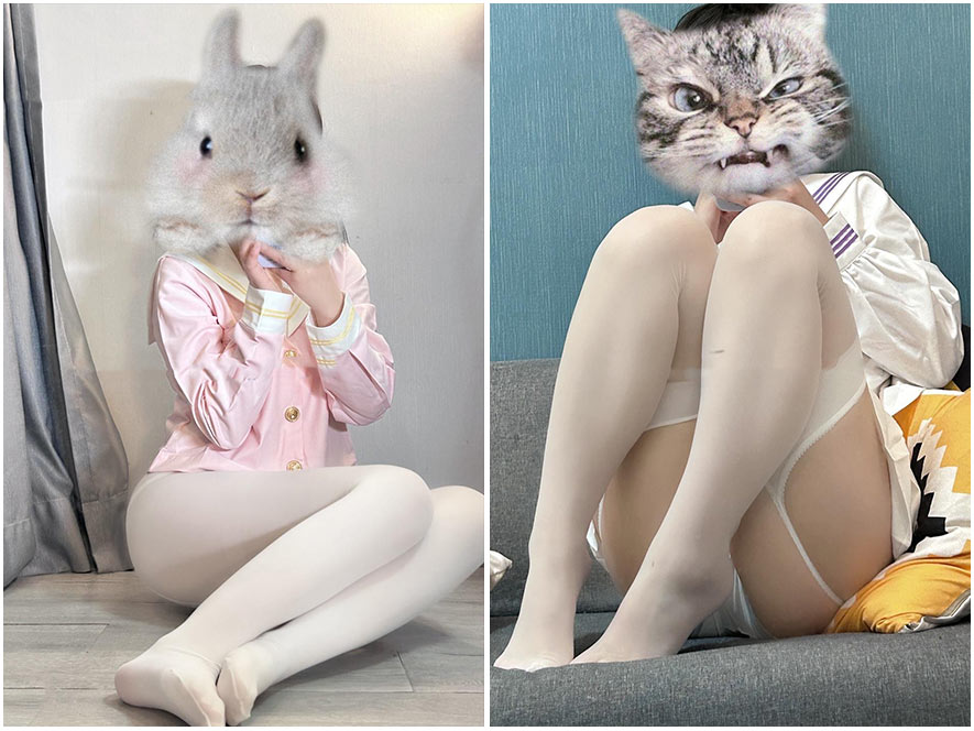 想想会魔法微密圈私房美腿特写