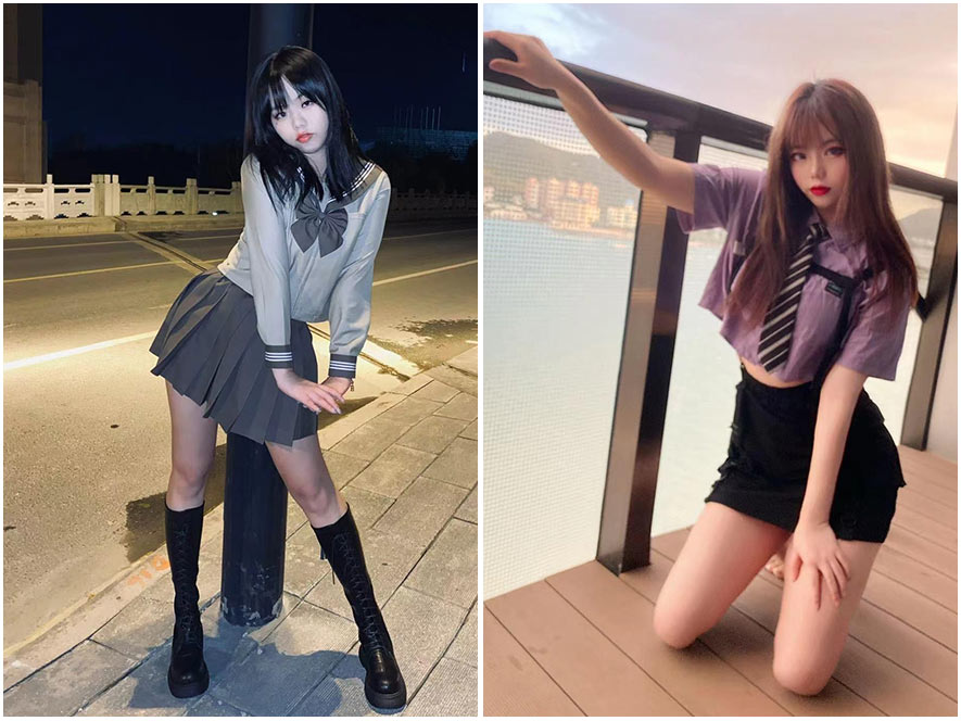 小瑾JK制服高清写真图片