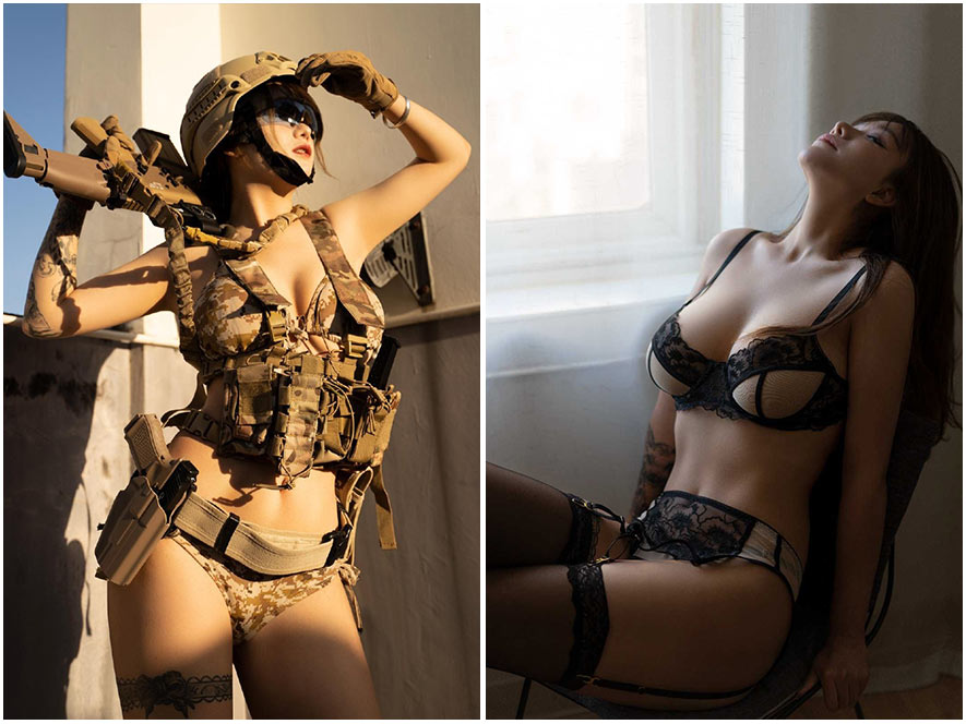 十一同学微密圈cosplay资源_性感御姐风格私房照