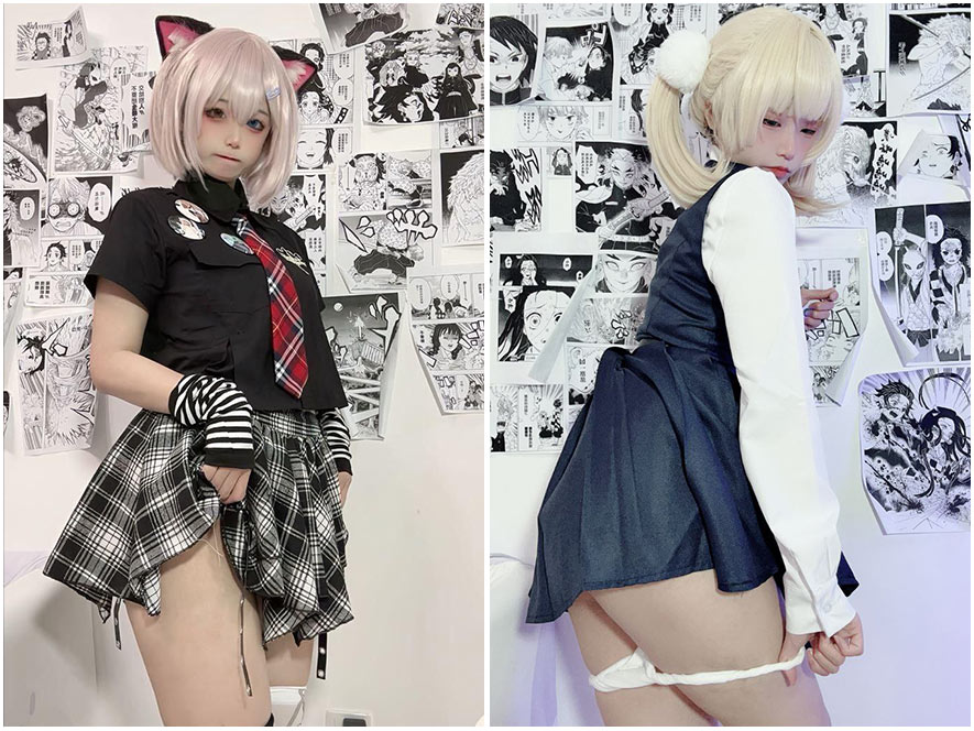 小扑通微密圈清纯JK制服写真