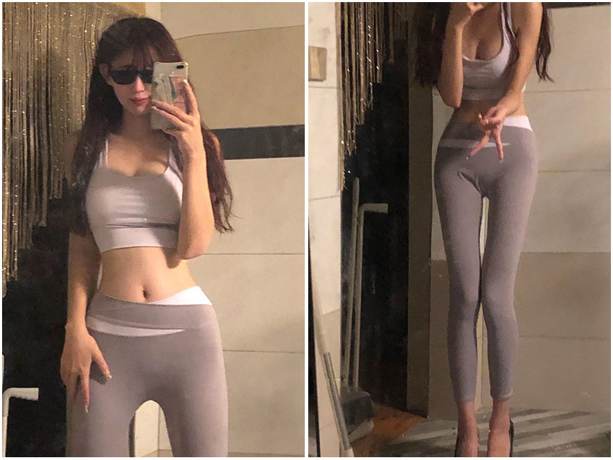 冉老师微密圈瑜伽服私拍