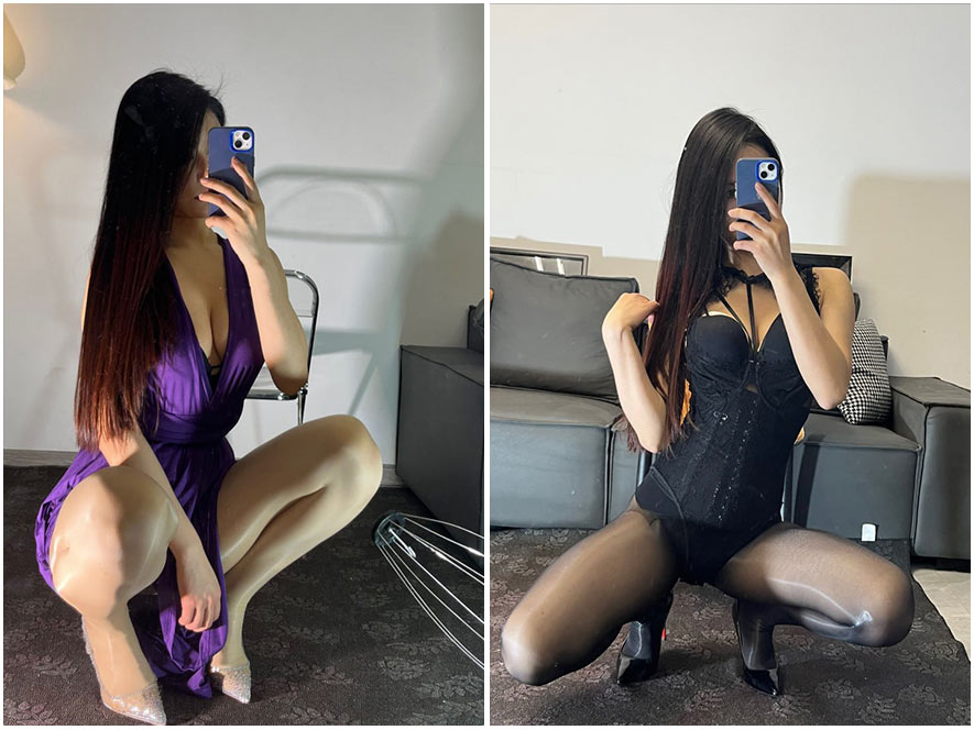 多吃生菜微密圈户外小清新连衣裙写真