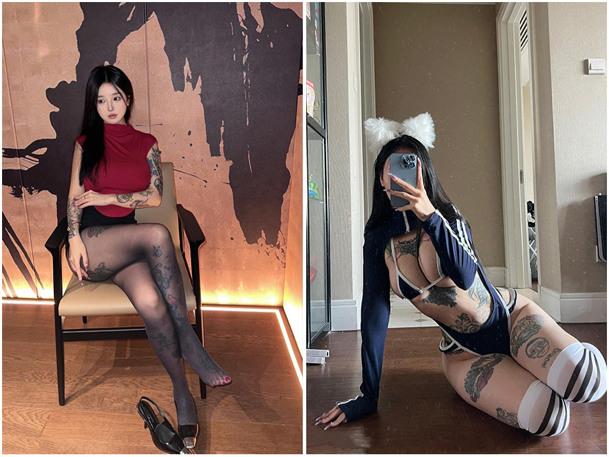 通百科老王定制OL风格写真