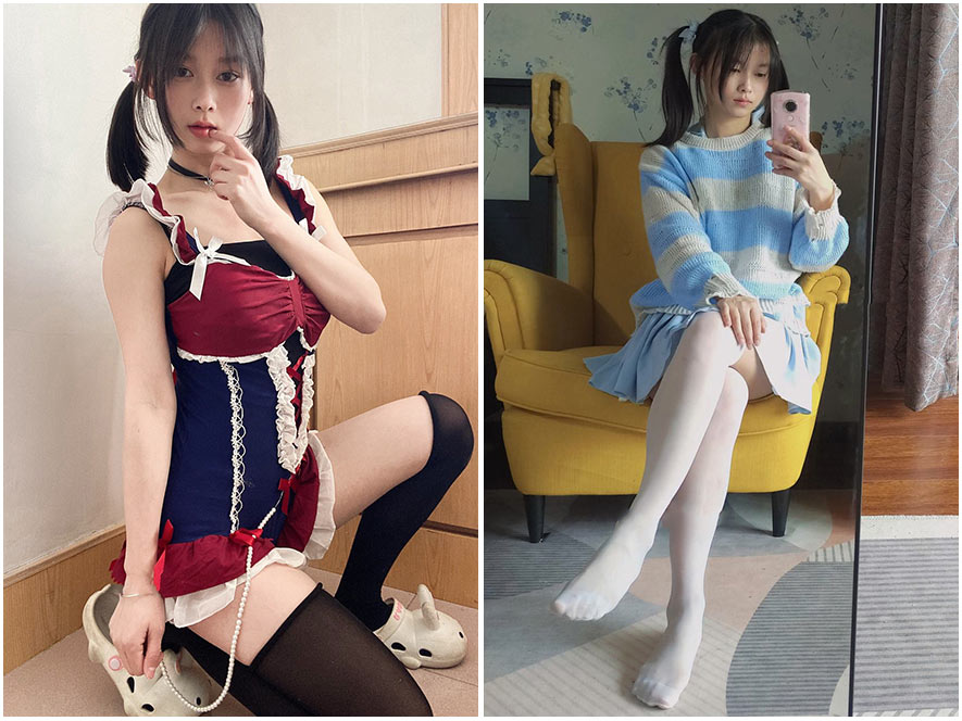 快手馨儿JK制服内购私拍高清写真