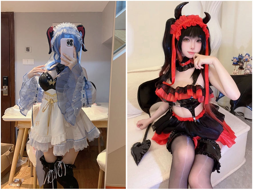 妹抖很赞扮演《新世纪福音战士》绫波丽的COSPLAY照片