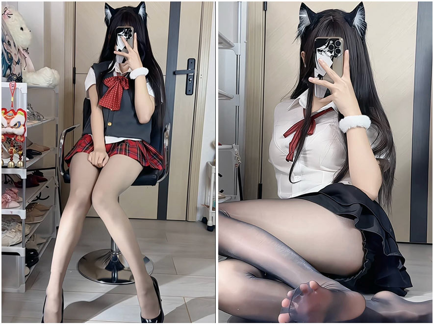 宅宅猫JK制服清纯写真