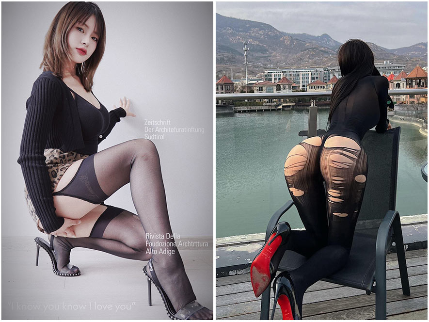 兽桑黑色机能风酷飒写真图集