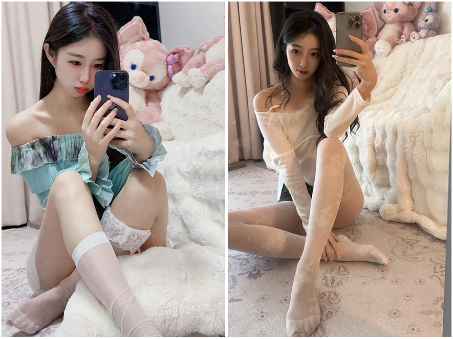 磨人小妖精吖性感蕾丝内衣写真图片