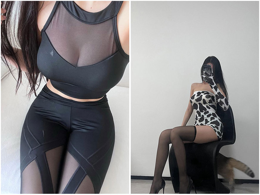 小野汜樱铁粉空间专属清凉装扮写真