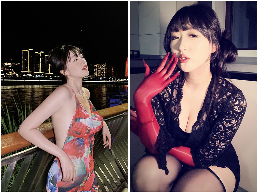 壮壮姐姐穿着紧身健身衣在镜子前自拍身材丰满曲线玲珑