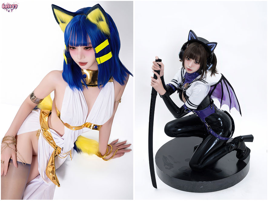 柒柒要乖额cos写真