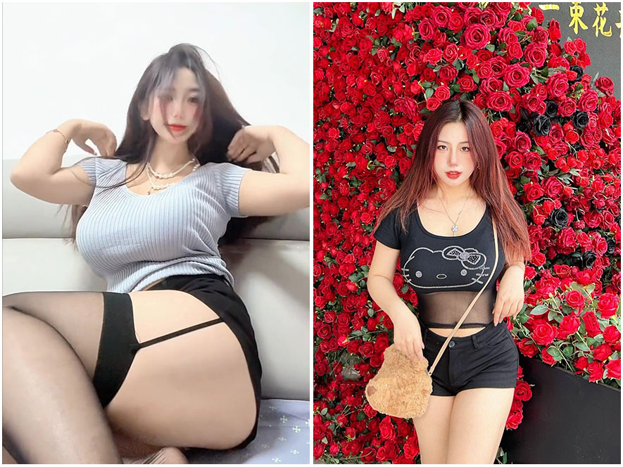 抖音网红小云同学岛遇系列比基尼泳装性感写真特写