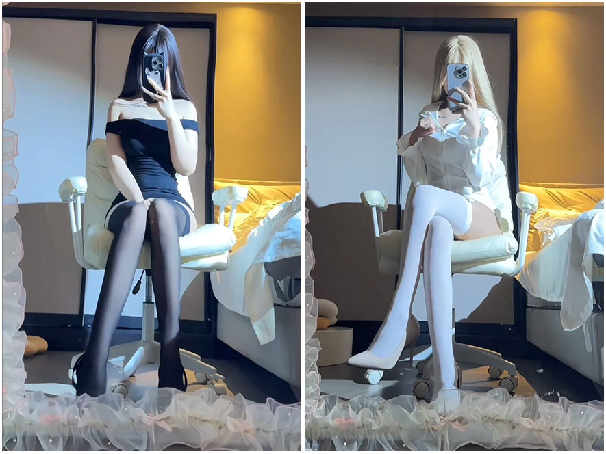 抖音网红泥小汁微胖纯欲私房照片