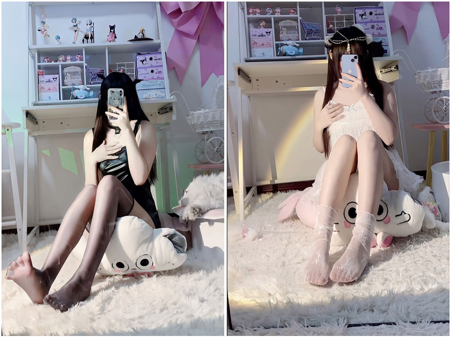 甜甜奶糯清纯校服写真特写