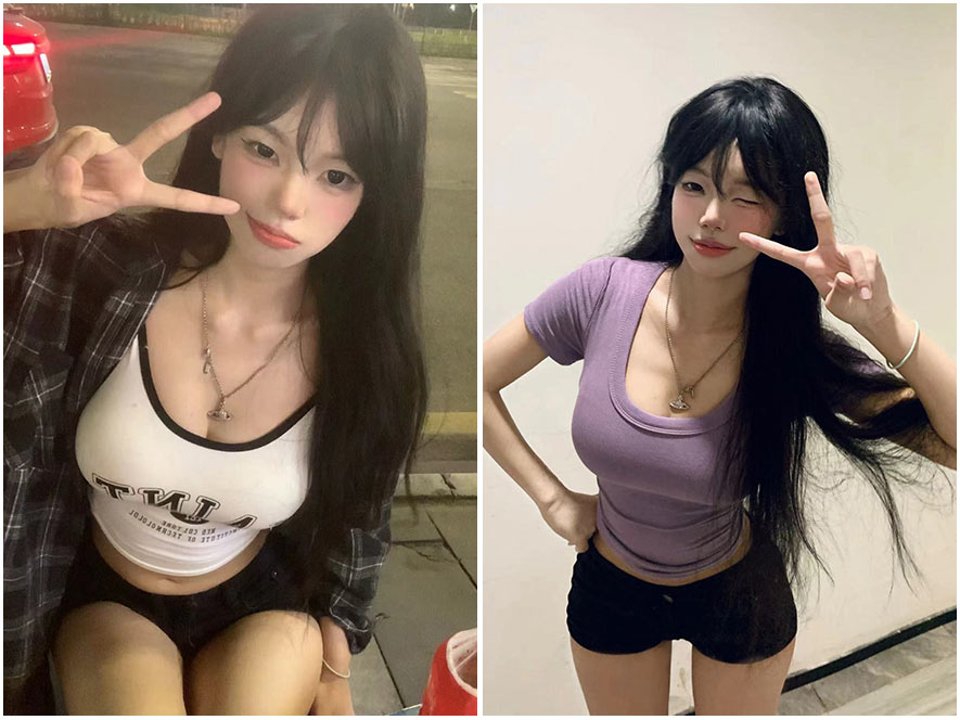 网红呆呆深邃私房光影艺术照