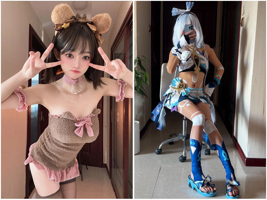 抖音网红卿卿生活自拍写真