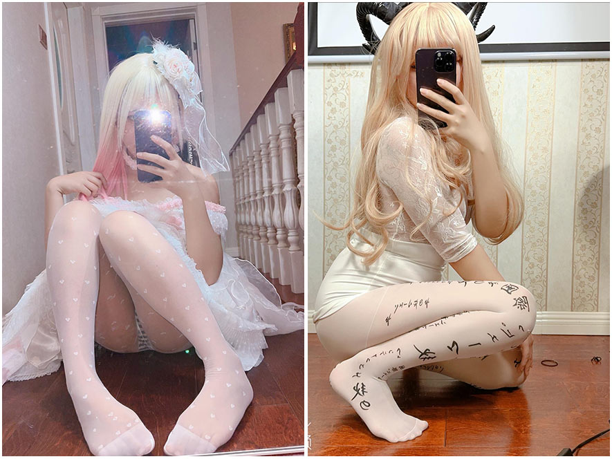 三寸紧身胶衣性感写真合集截图