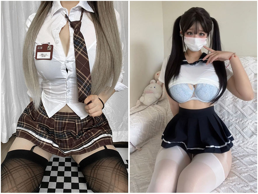 BT富儿清纯JK制服自拍写真