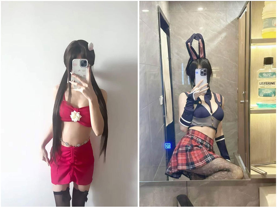 辣辣很甜海边夕阳剪影身材曲线特写