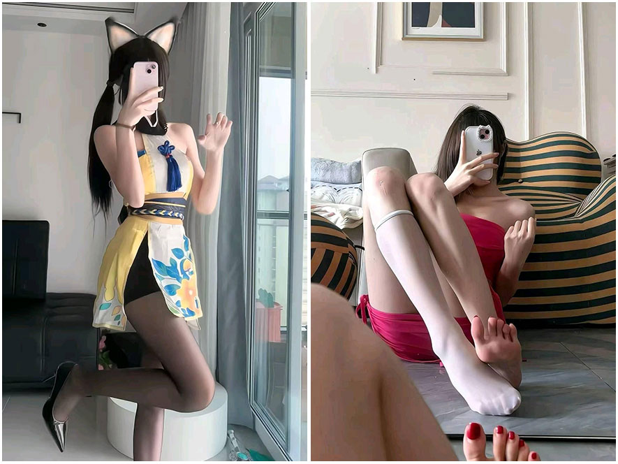 抖音网红Rio海岛度假白裙私房写真高清图