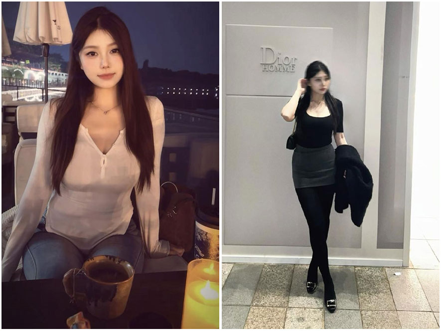 名气美女海滩身材展示照