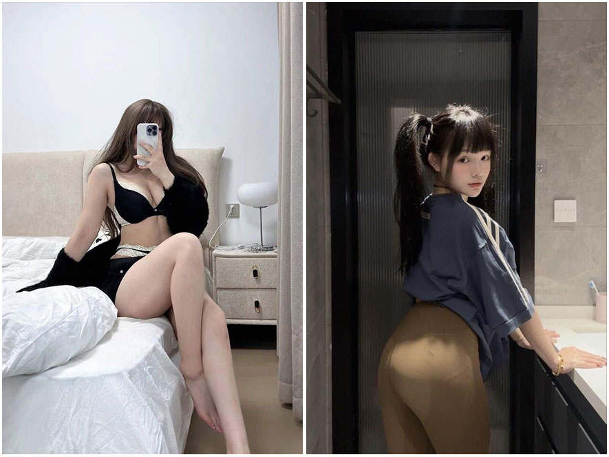 抖音网红吉吉怪怪性感写真壁纸图片下载