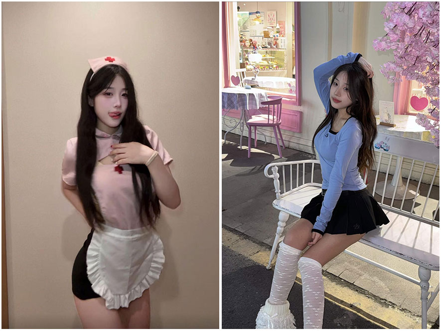 静静爱吃糖岛遇写真