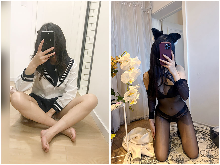 安乔乔儿甜美精致近脸纯欲特写镜头