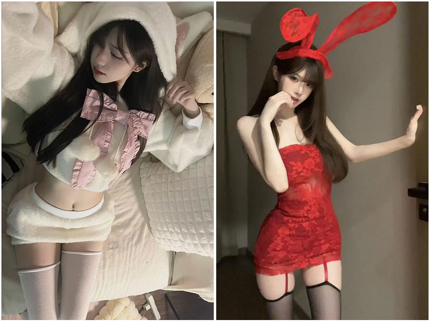 倩倩岛遇系列清纯白裙壁纸