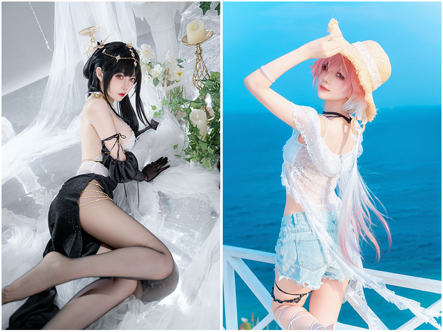 shika小鹿鹿私房自拍写真套图