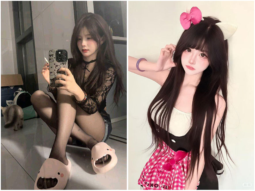 网红屋顶吐司边近镜头甜美笑容动态抓拍图