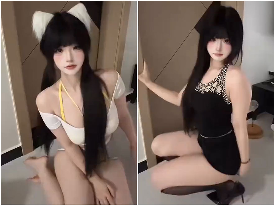 屋顶吐司边黄昏余晖下的侧颜逆光写真